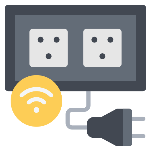 toma de corriente icono gratis