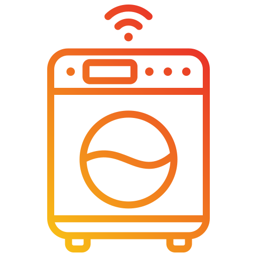 machine à laver intelligente Icône gratuit