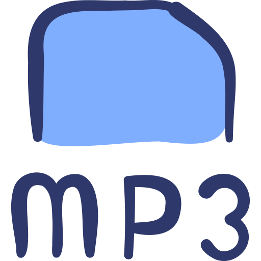 archivo mp3 icono gratis