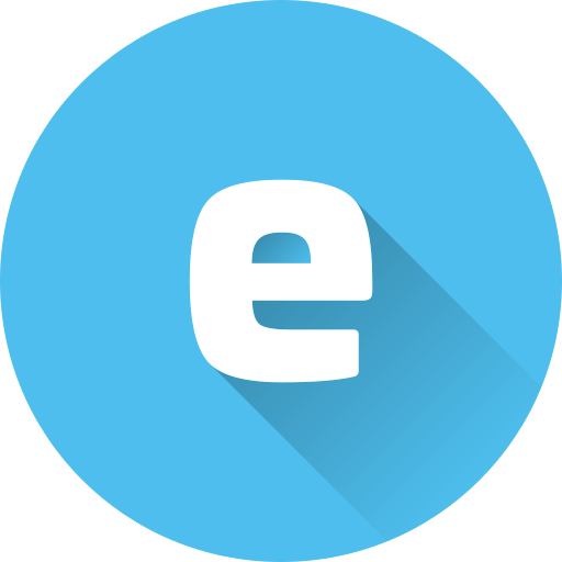 Letter e Generic Flat Gradient icon