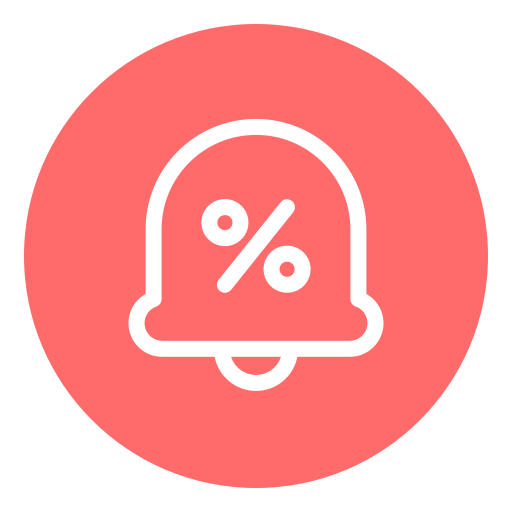 campana de notificación icono gratis