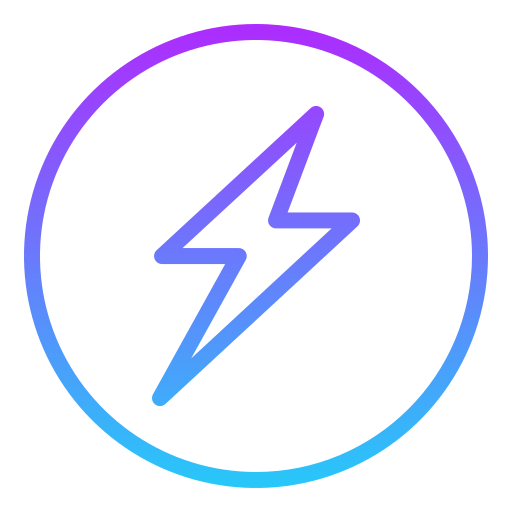 Flash Generic Gradient icon