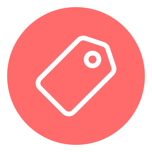 Price tag Generic Flat icon