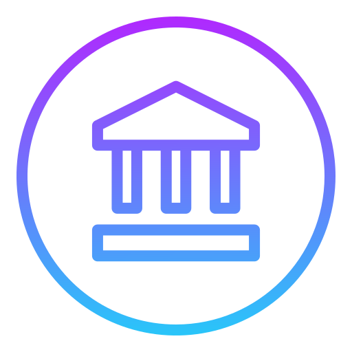 Bank Generic Gradient icon