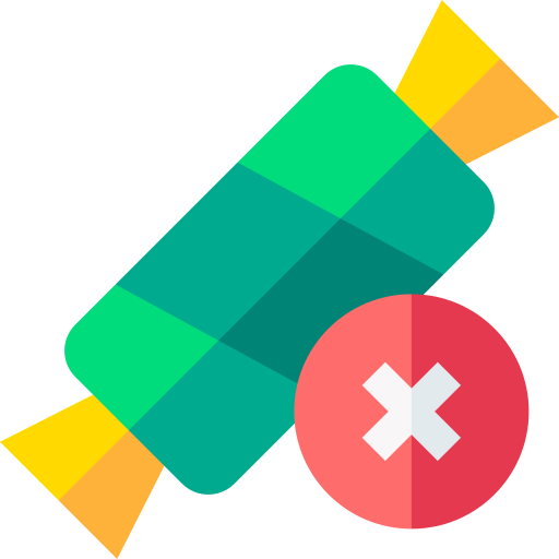 keine süßigkeiten kostenlos Icon keine süßigkeiten kostenlos Icon