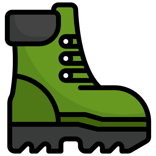 Boot Generic Outline Color icon