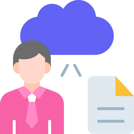 almacenamiento en la nube icono gratis