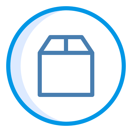 caja del paquete icono gratis