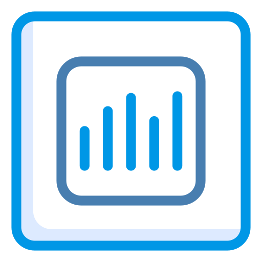 gráfico de barras icono gratis