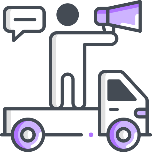 márketing icono gratis