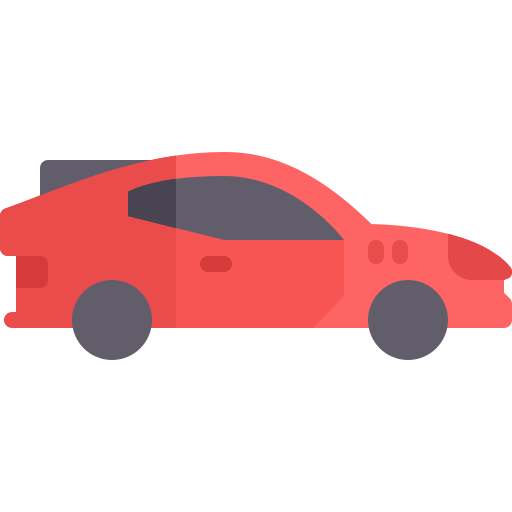 carro deportivo icono gratis