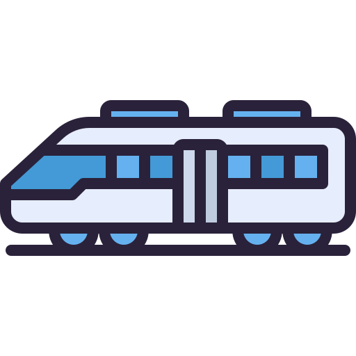 Train Generic Outline Color icon