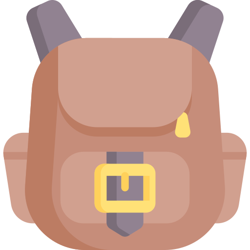 mochila icono gratis