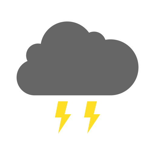 Thunderstorm Generic Flat Icon
