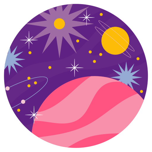 Universe free sticker Universe free sticker