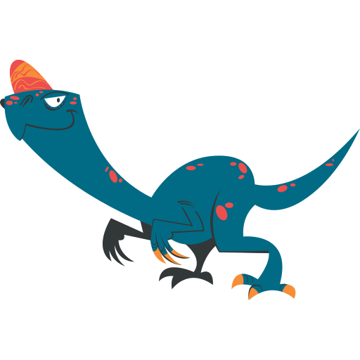 dinosaurio gratis sticker