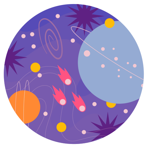 Universe free sticker Universe free sticker