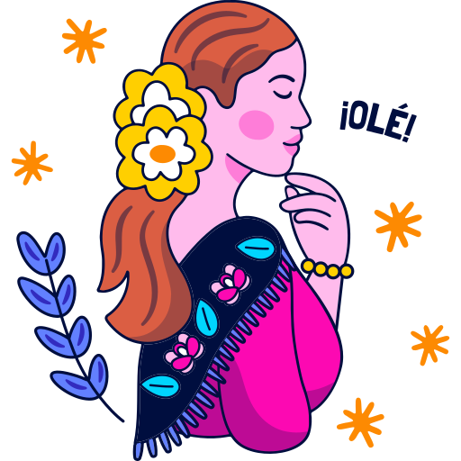 flamenco grátis figurinha