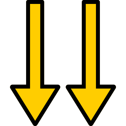 pfeil nach unten kostenlos Icon pfeil nach unten kostenlos Icon