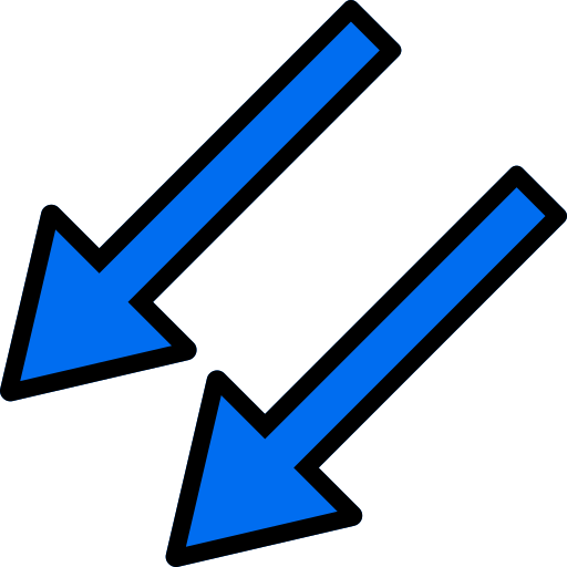 pfeil nach unten links kostenlos Icon pfeil nach unten links kostenlos Icon