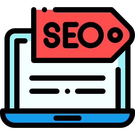 Seo Detailed Rounded Lineal Color Icon