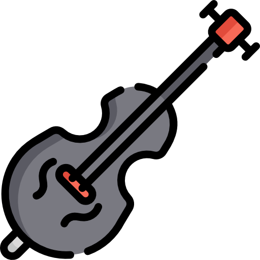 violín icono gratis