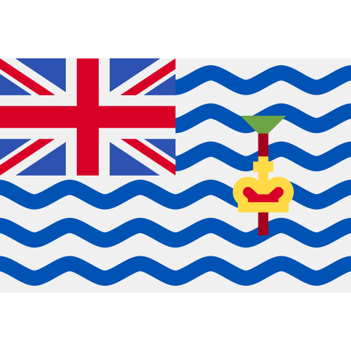 territorio británico del océano Índico icono gratis