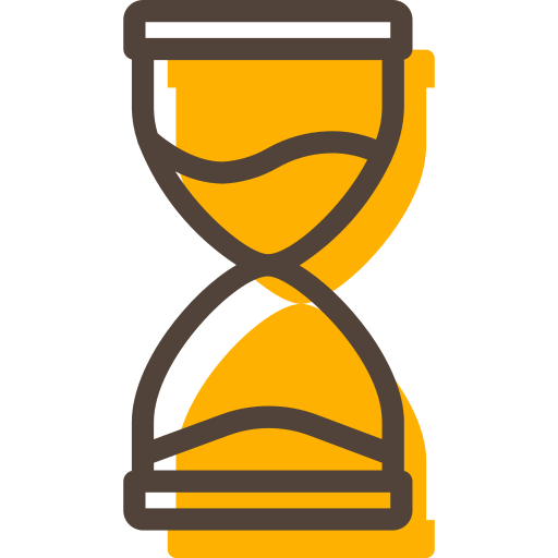 reloj de arena icono gratis