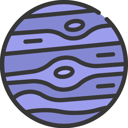 Planet Juicy Fish Soft-fill icon