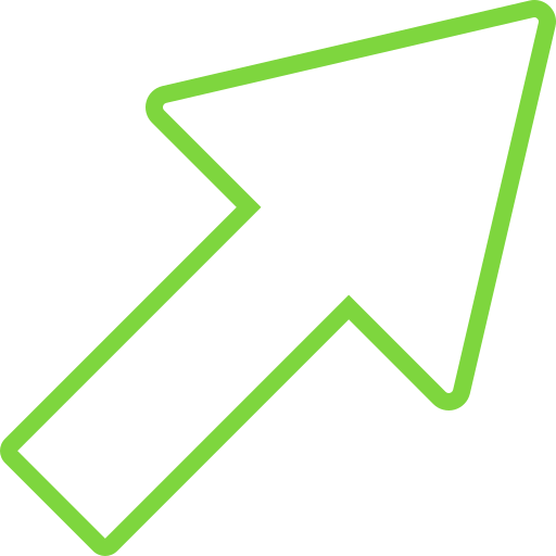 Up right arrow Generic Simple Colors icon