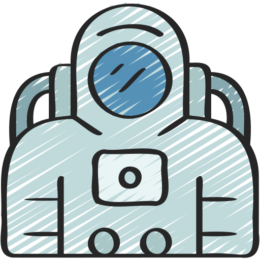 astronauta grátis ícone