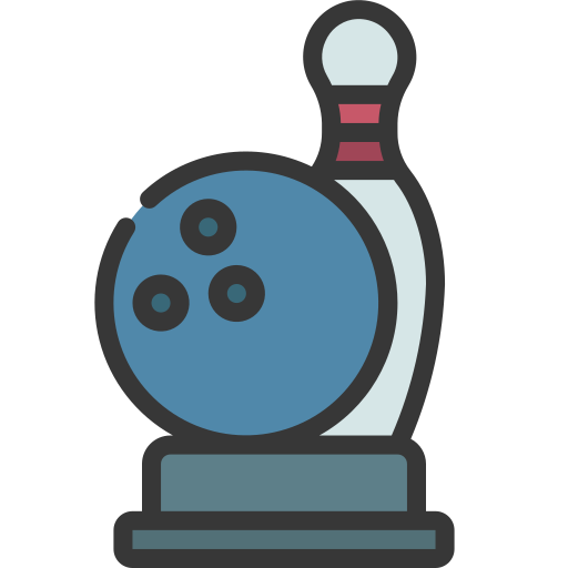 Bowling free icon