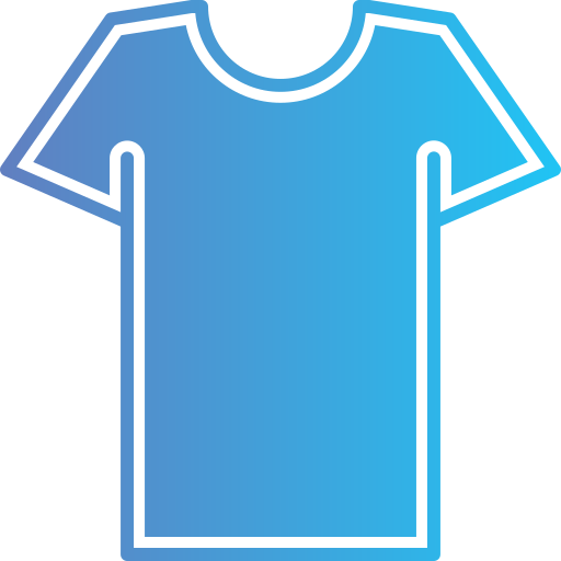 Tshirt Generic Outline Gradient icon