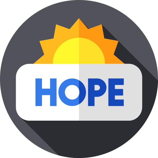 Hope Flat Circular Flat icon