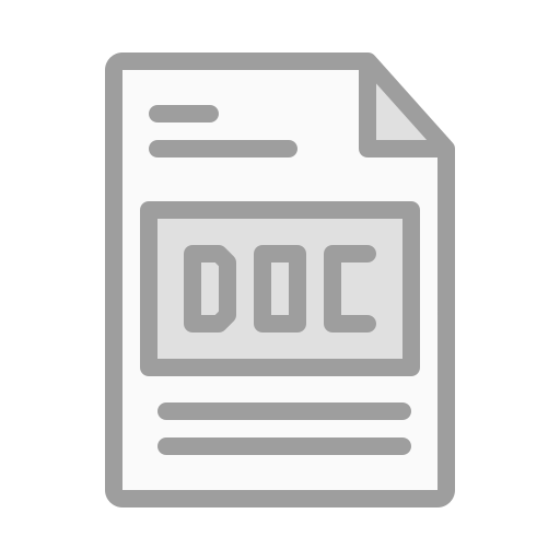 archivo doc icono gratis