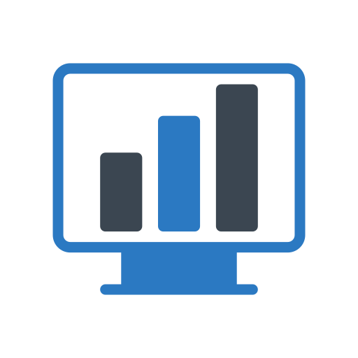 gráfico de barras icono gratis