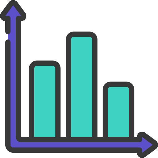 Bar chart free icon Bar chart free icon
