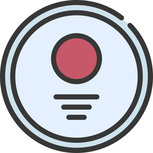 detector de humo icono gratis