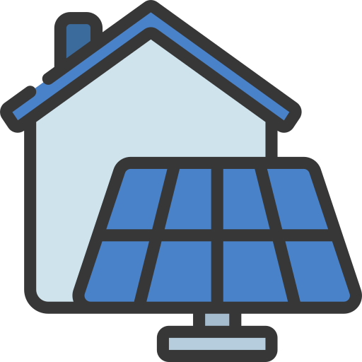 energía solar icono gratis