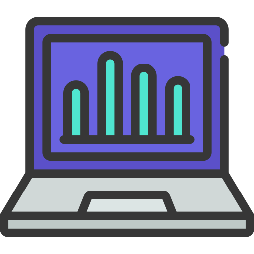 gráfico de barras icono gratis