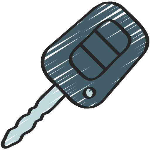 Car key Juicy Fish Sketchy icon