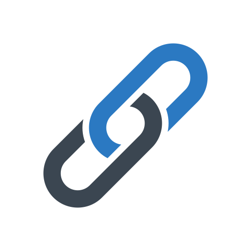 Hyperlink Generic Blue icon