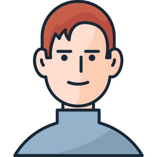 Man avatar Generic Outline Color icon