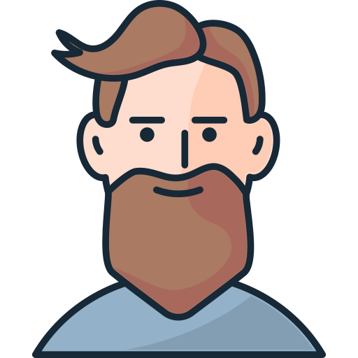 Bearded Man Avatar Icon Graphic by nangkonostudio · Creative Fabrica