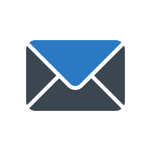 Mail Generic Blue icon