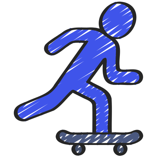 patineta icono gratis