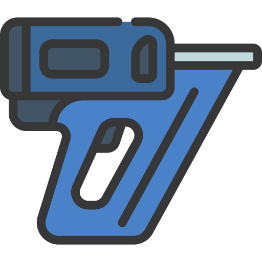Pistola de clavos - Iconos gratis de construcción y herramientas