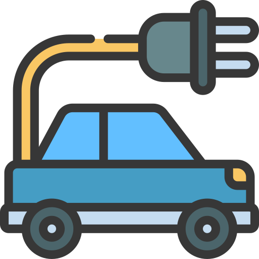 Electric car Free electronics icons