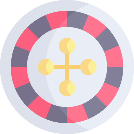 ruleta de casino icono gratis