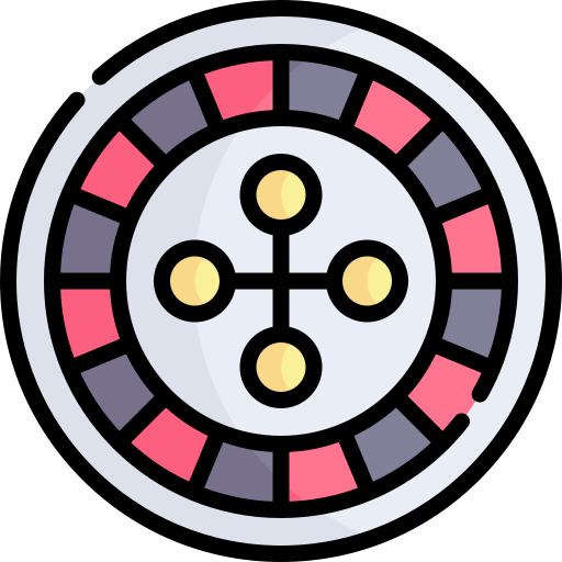 ruleta de casino icono gratis